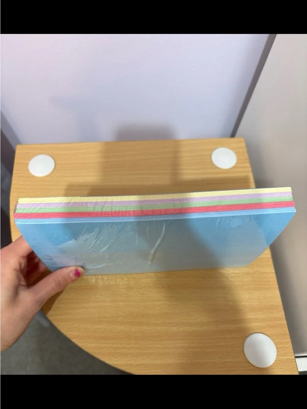 2 Count of Oxford Colorful Ruled Index Cards